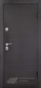 Дверь ДУ №42 с отделкой Порошковое напыление - фото