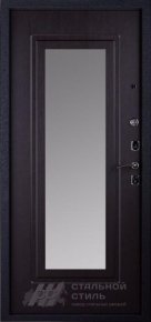 Дверь с зеркалом №57 с отделкой МДФ ПВХ - фото №2